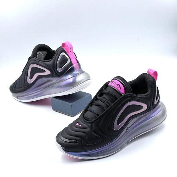Nike Wmns Air Max 720 SE 'Black Laser Fuchsia' - Picture 9 of 14